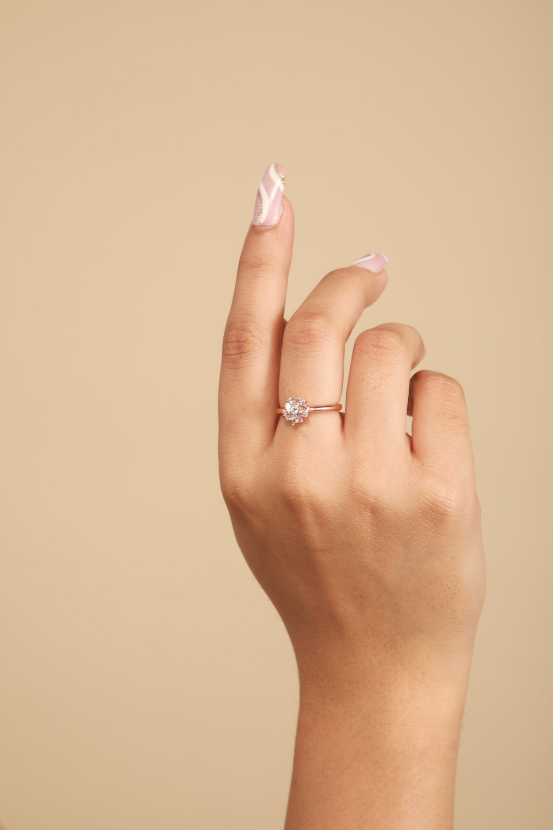 Luna Rose Gold Ring